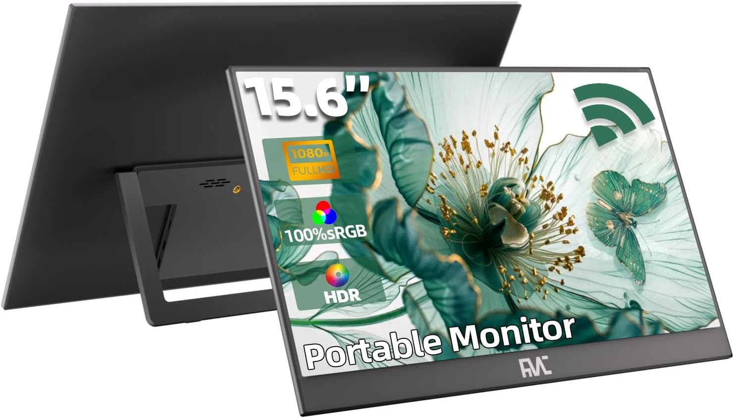 15.6 Inch Wireless Display Portable Monitor for Laptops