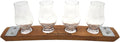 Personalized Laser Engraved Glencairn Glass Whiskey Flight Tasting