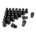 M14x1.5 Black Wheel Lug Bolts for 2017-2022 Ford F-250 F-350 - 32pc