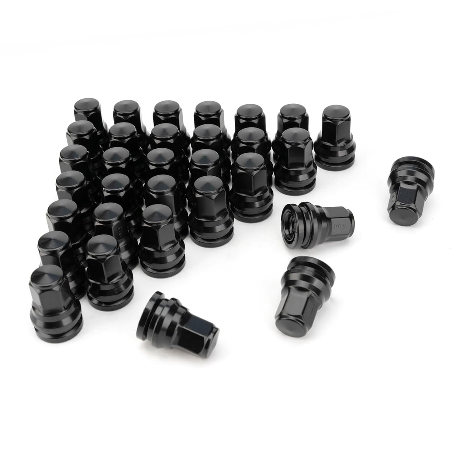 32Pcs M14x1.5 Black Wheel Lug Bolts for Ford F-250 F-350
