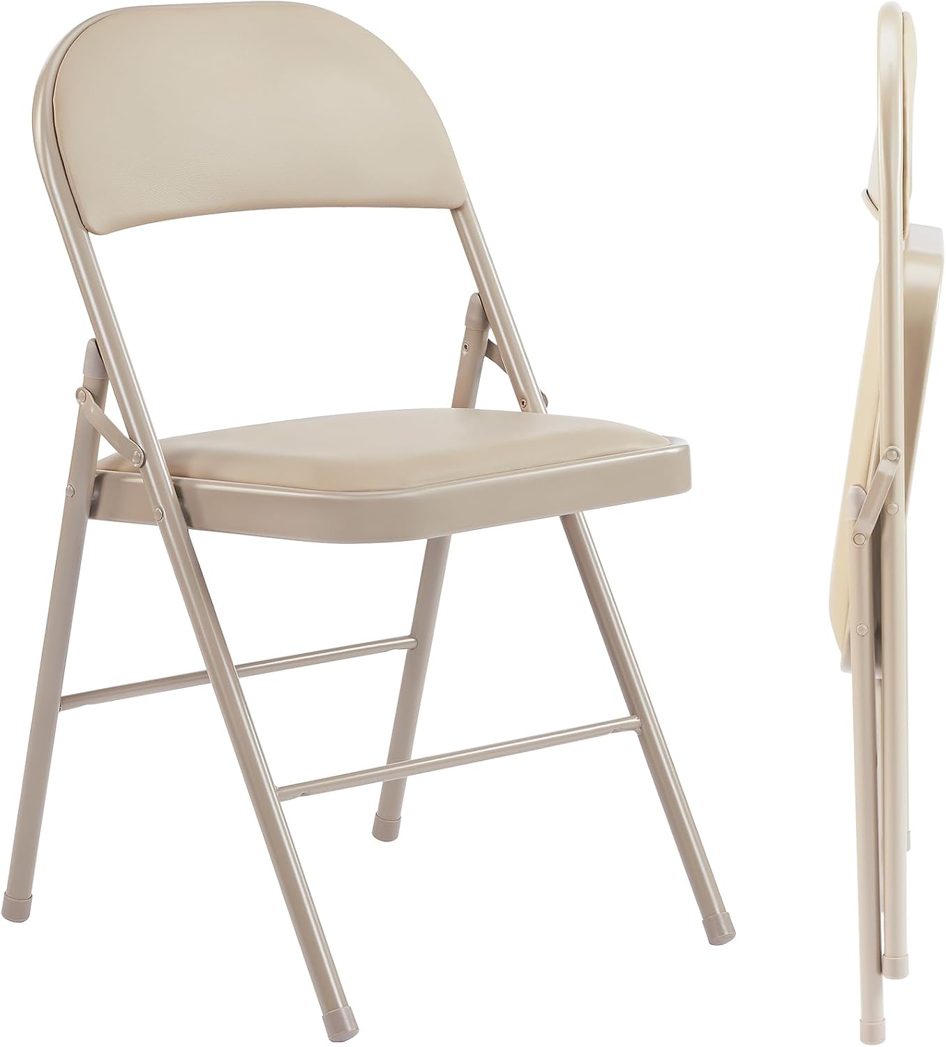 Sweetcrispy Folding Chair 2 Pack for Indoor and Outdoor Use
