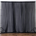 Sheer Voile Chiffon Backdrop Panel 10ft x 8ft - Fire Retardant