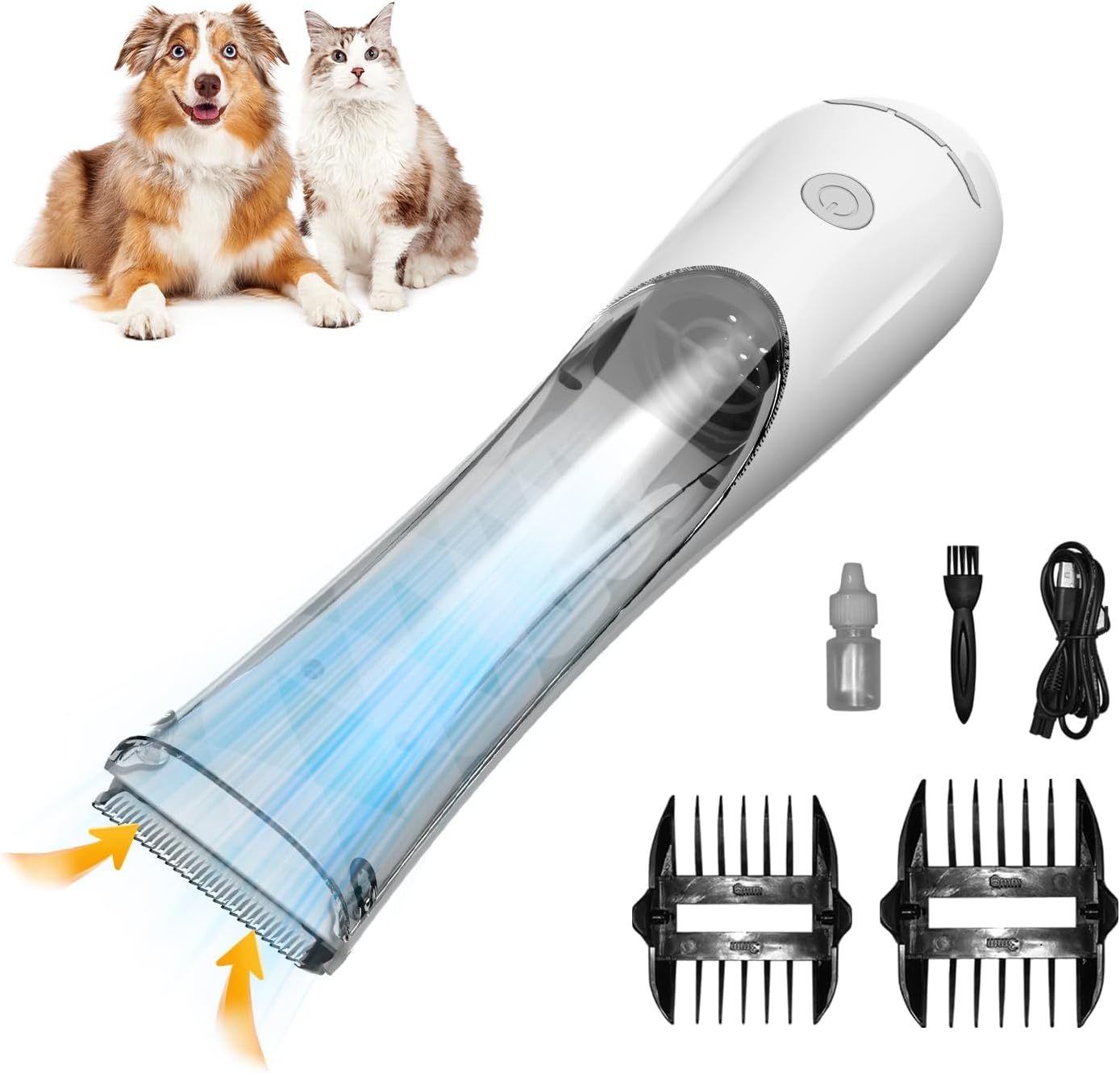 SmartTail: Low Noise Dog Hair Trimmer Kit