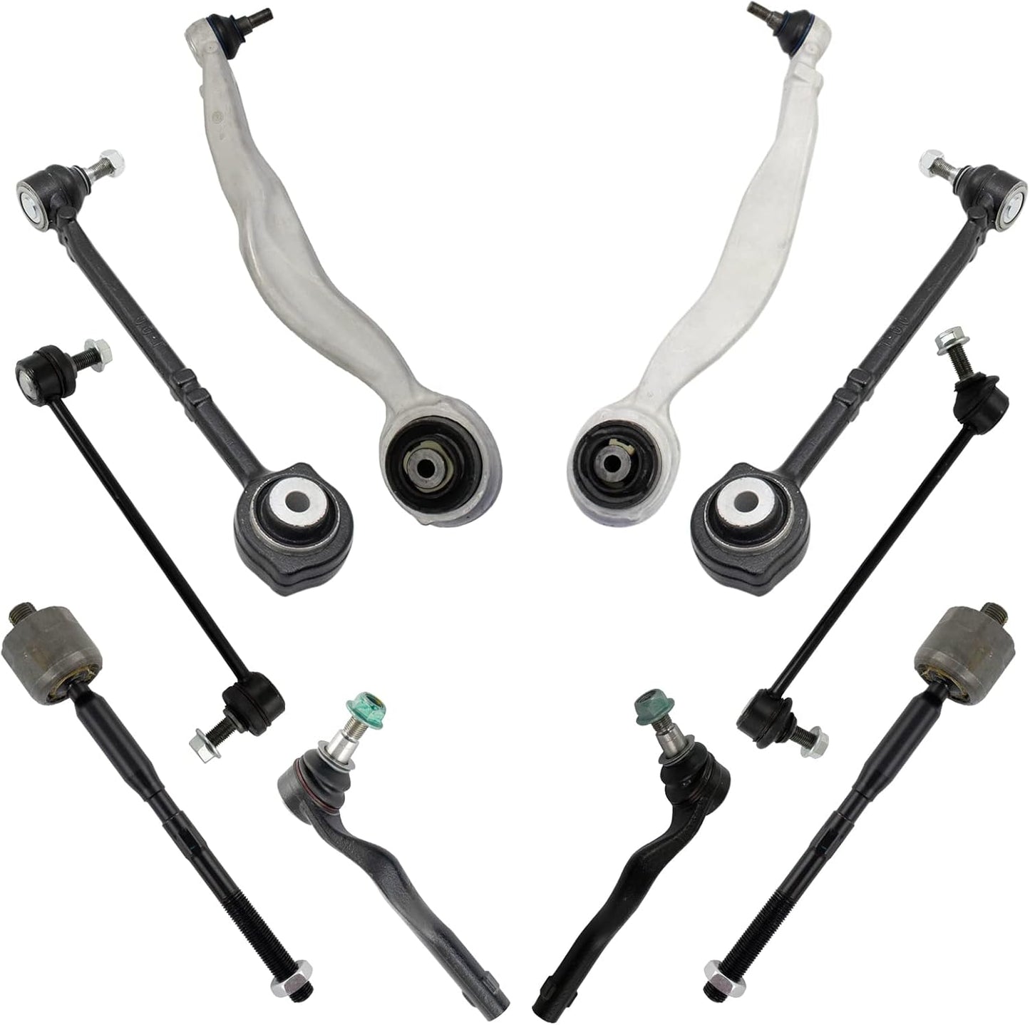 TRQ Front Steering & Suspension Kit for 2012-2015 E350 E400