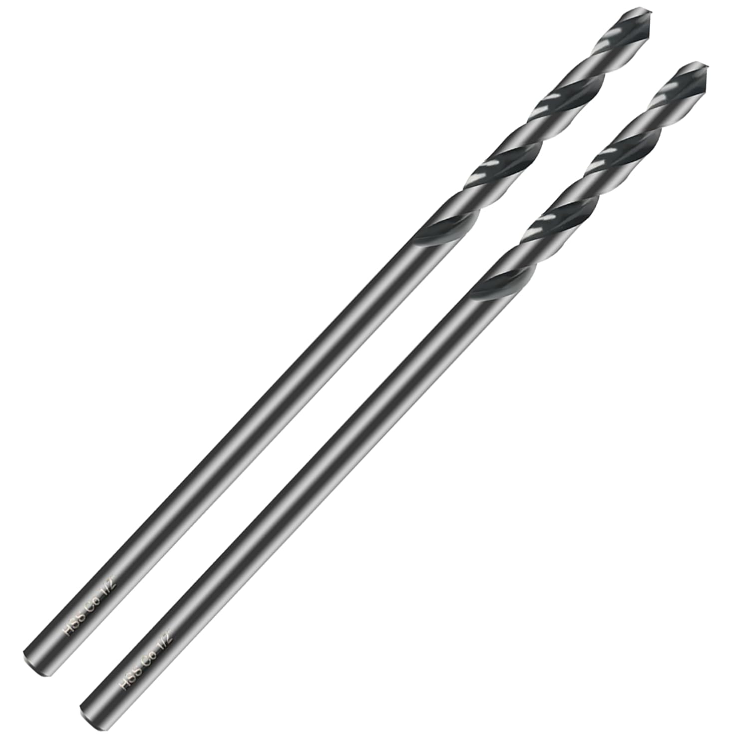 1/2 Inch x 12 Inch Aircraft Drill Bit Set for Professionals