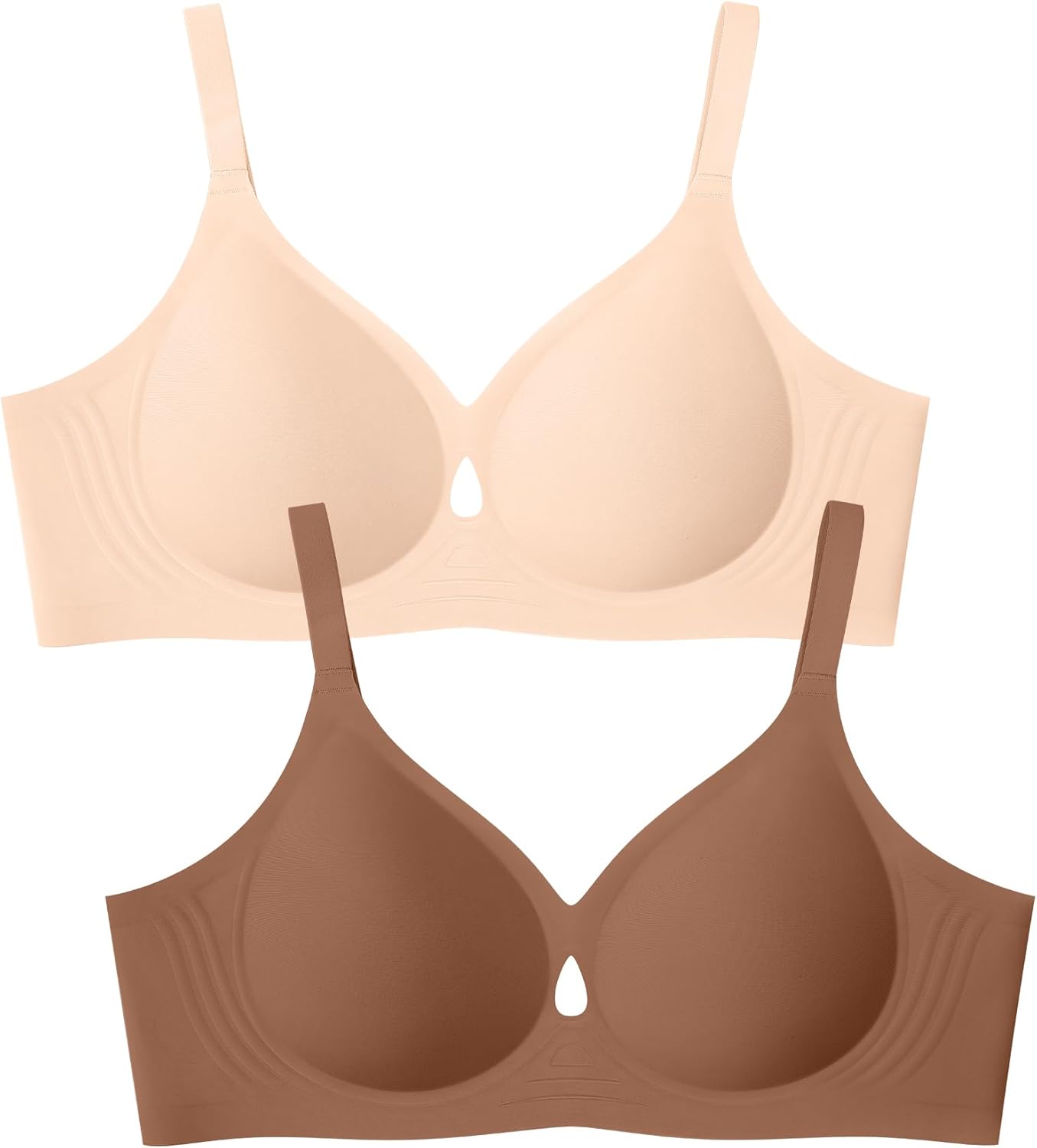 Wireless Bras for Women No Underwire Seamless Full Coverage