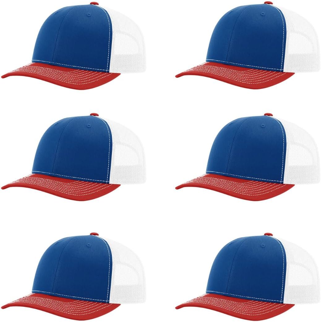 Richardson 112 Classic Six-Panel Adjustable Snapback Cap