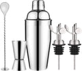 WAFJAMF 18oz Stainless Steel Cocktail Shaker Set - Professional Bartender Kit