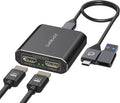 HDMI Splitter Extended Display for Dual Monitor 4K30Hz Output