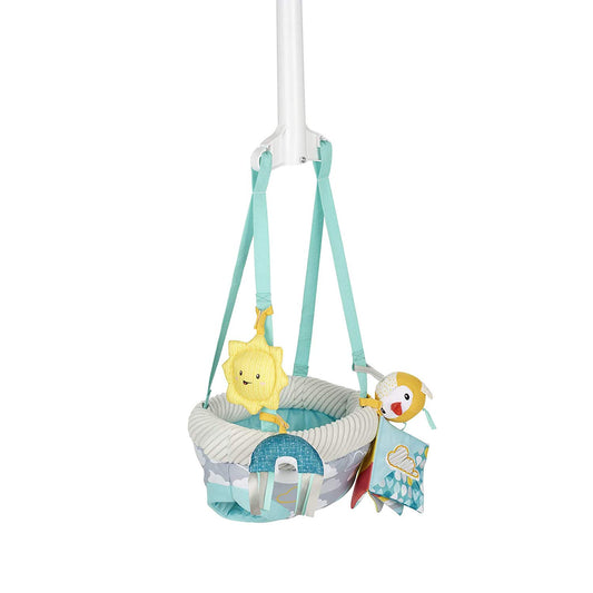 Evenflo Baby Doorway Jumper - 4 Toys & Peekaboo Fun!