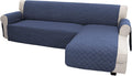 L Shape Sofa Slipcover - Quilted Water Resistant Sectional Cover