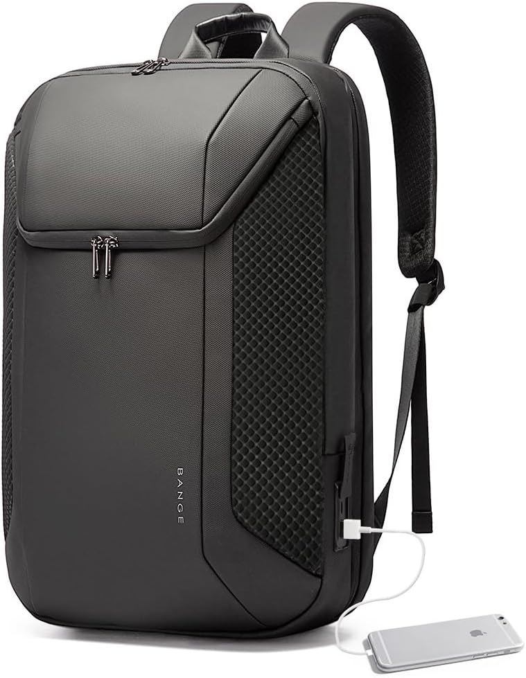 BANGE Smart Business Laptop Backpack Waterproof for 15.6-17.3 in