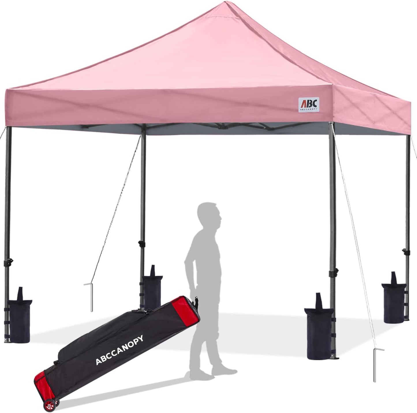 ABCCANOPY 10x10 Pop Up Canopy Tent for Outdoor Events and More