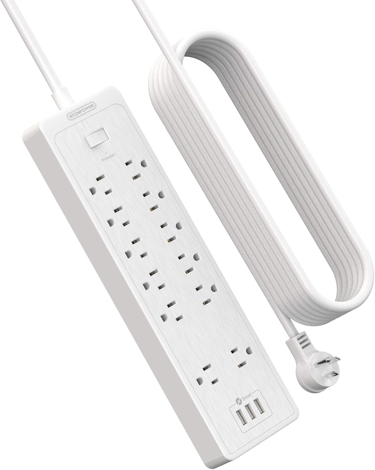 NTONPOWER 12 Outlet Surge Protector: Overload Protection