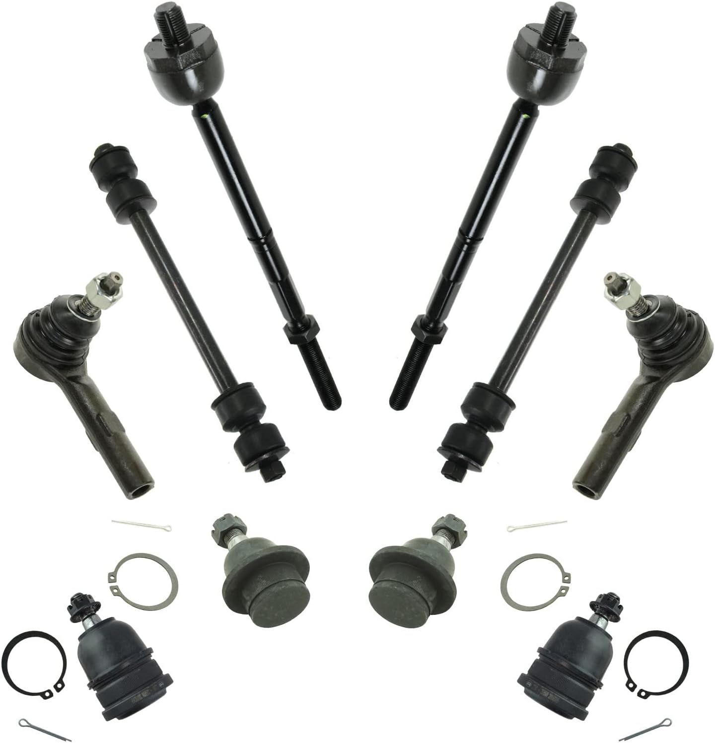 TRQ Front Steering & Suspension Kit for 2006-2010 Ford Explorer