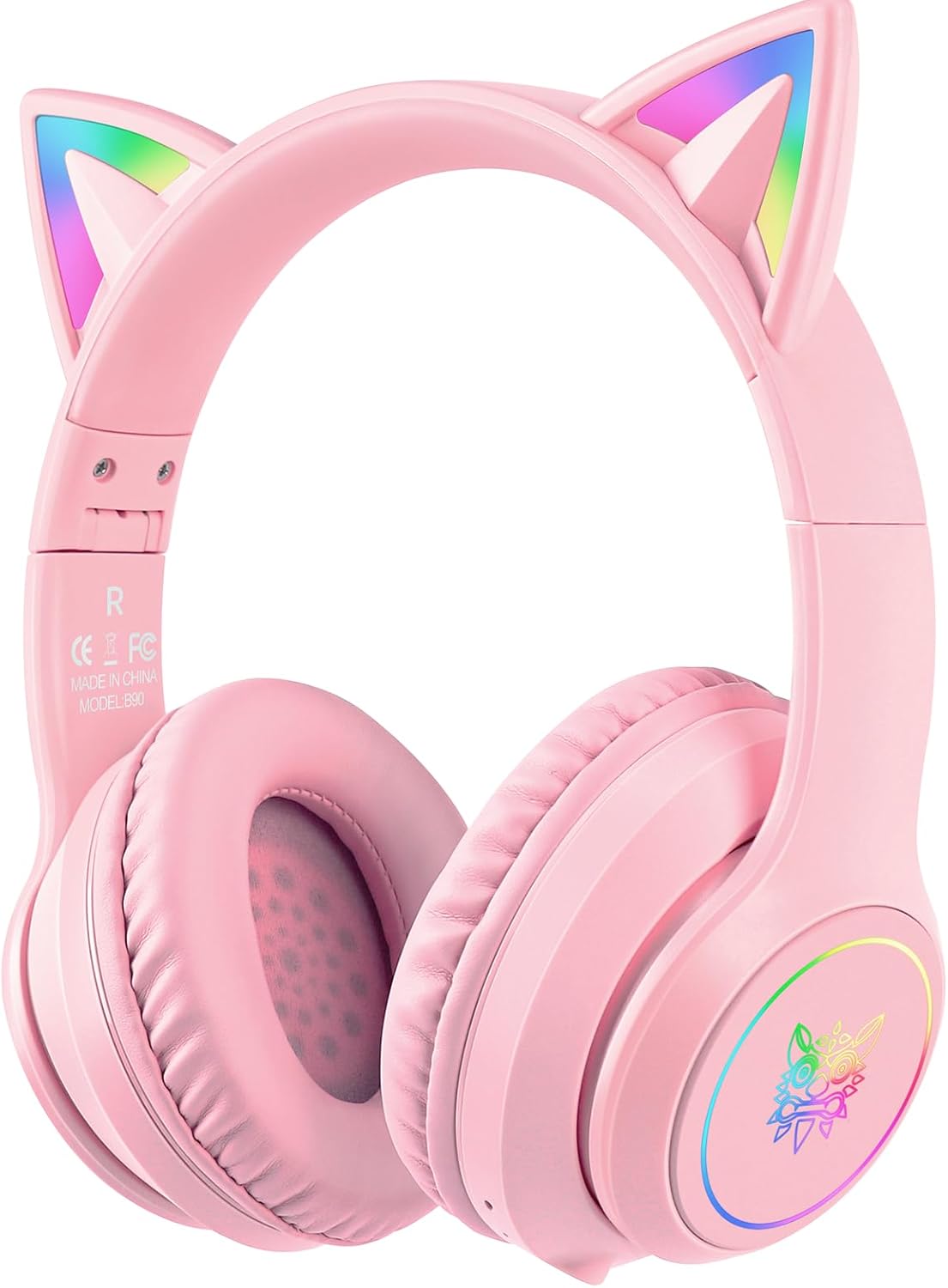 LED Cat Ear Bluetooth Headphones - HI-FI Sound Quality!