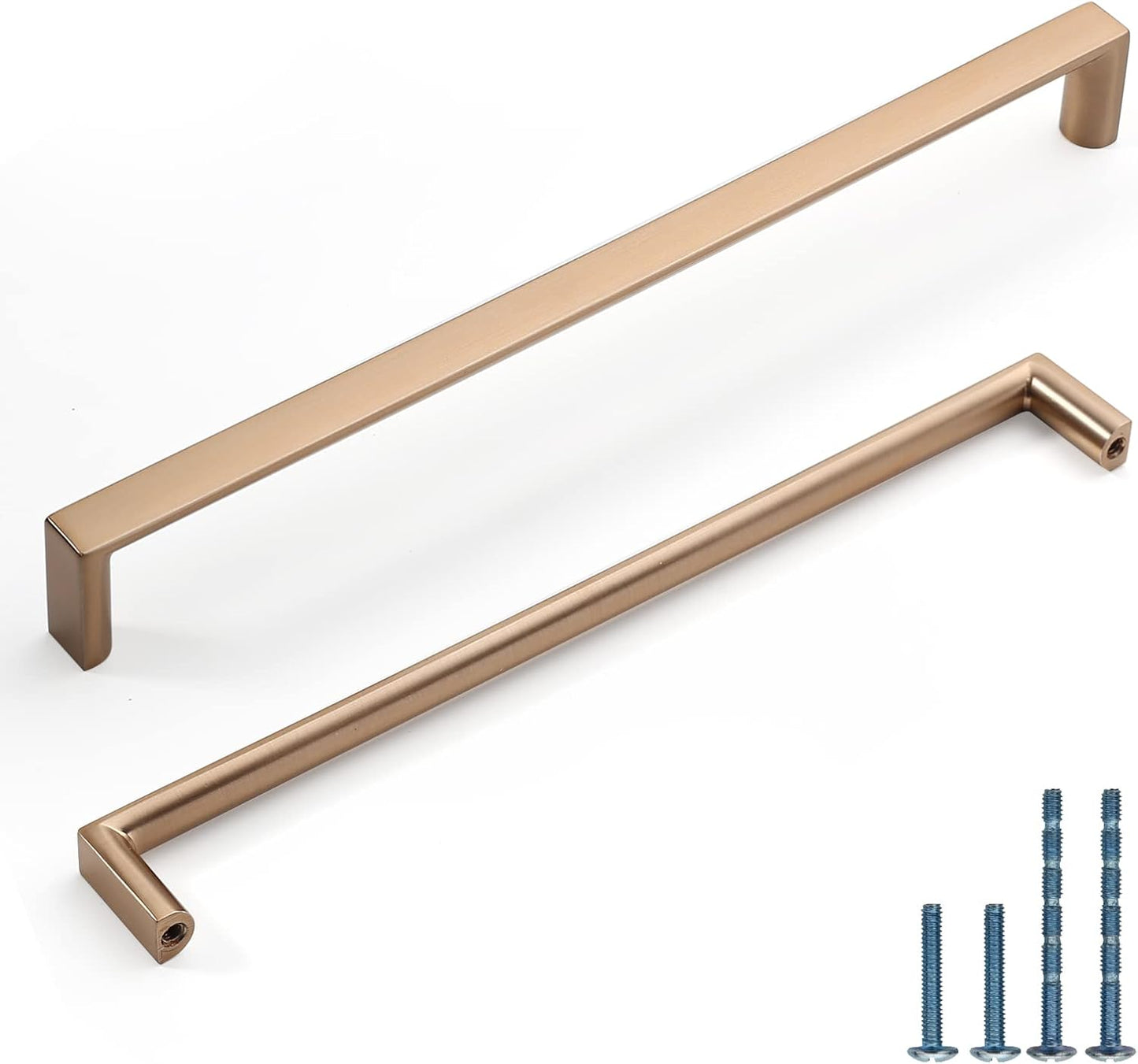 Champagne Bronze Kitchen Cabinet Handles for Elegant Interiors