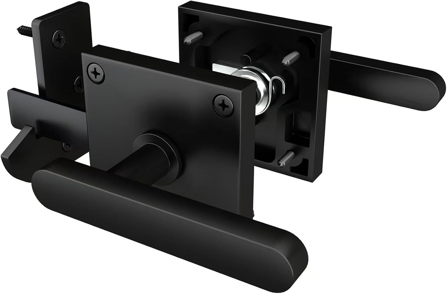 Heavy Duty Double Side Gate Latch for Right Inswing Gates