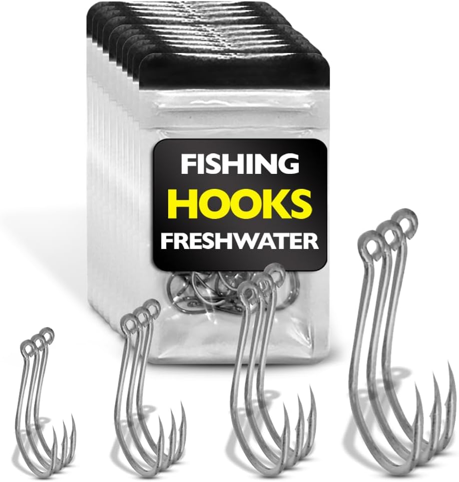 Premium Freshwater Fishing Hooks - Big Worm Fishing