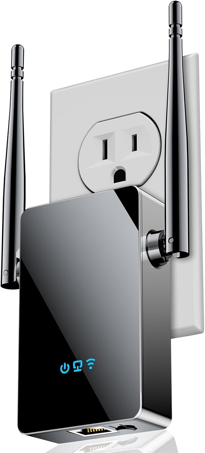 2025 WiFi Extender Signal Booster for Home, 10,000 sq.ft Coverage