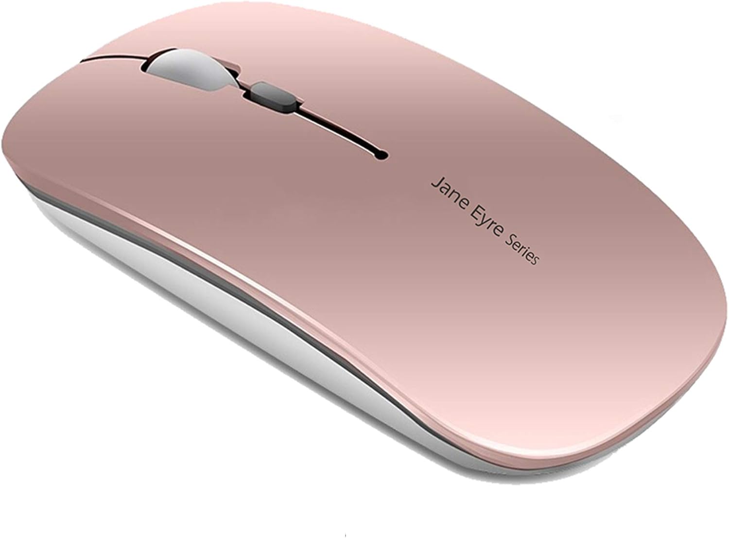 Silent Slim Wireless Mouse for PC Laptop - Rose Gold