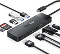 Lemorele USB C Docking Station for Laptop - Triple Display 10-in-1