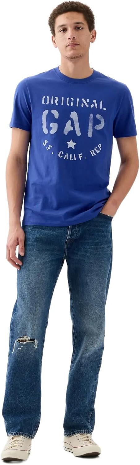 Gap Men's Logo Tee: Original Arch Comfort