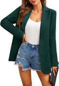 Casual Women's Long Sleeve Blazer by Febriajuce for Smart Looks