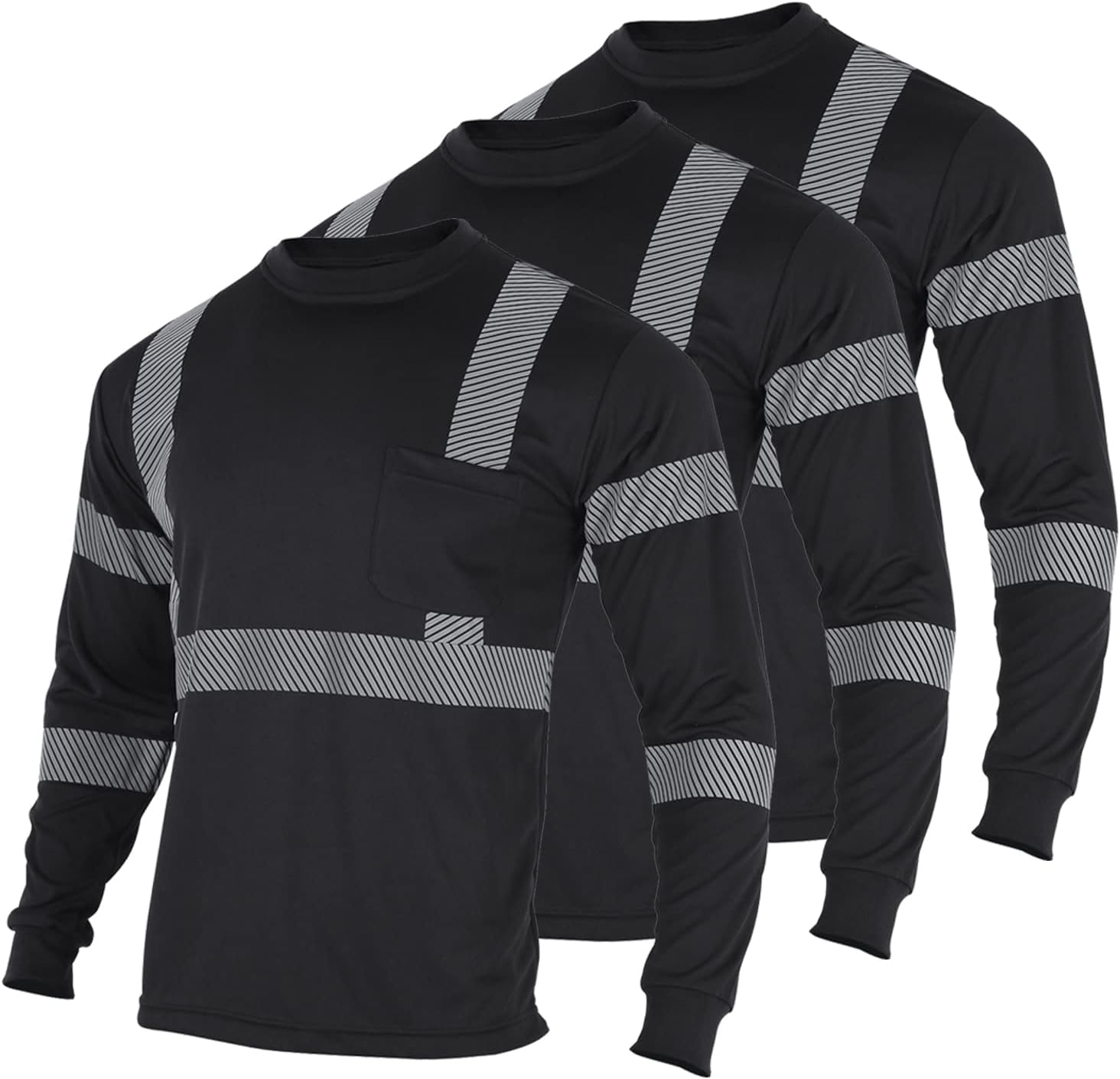 FONIRRA High Visibility T Shirts for Men - Safety Reflective Gear