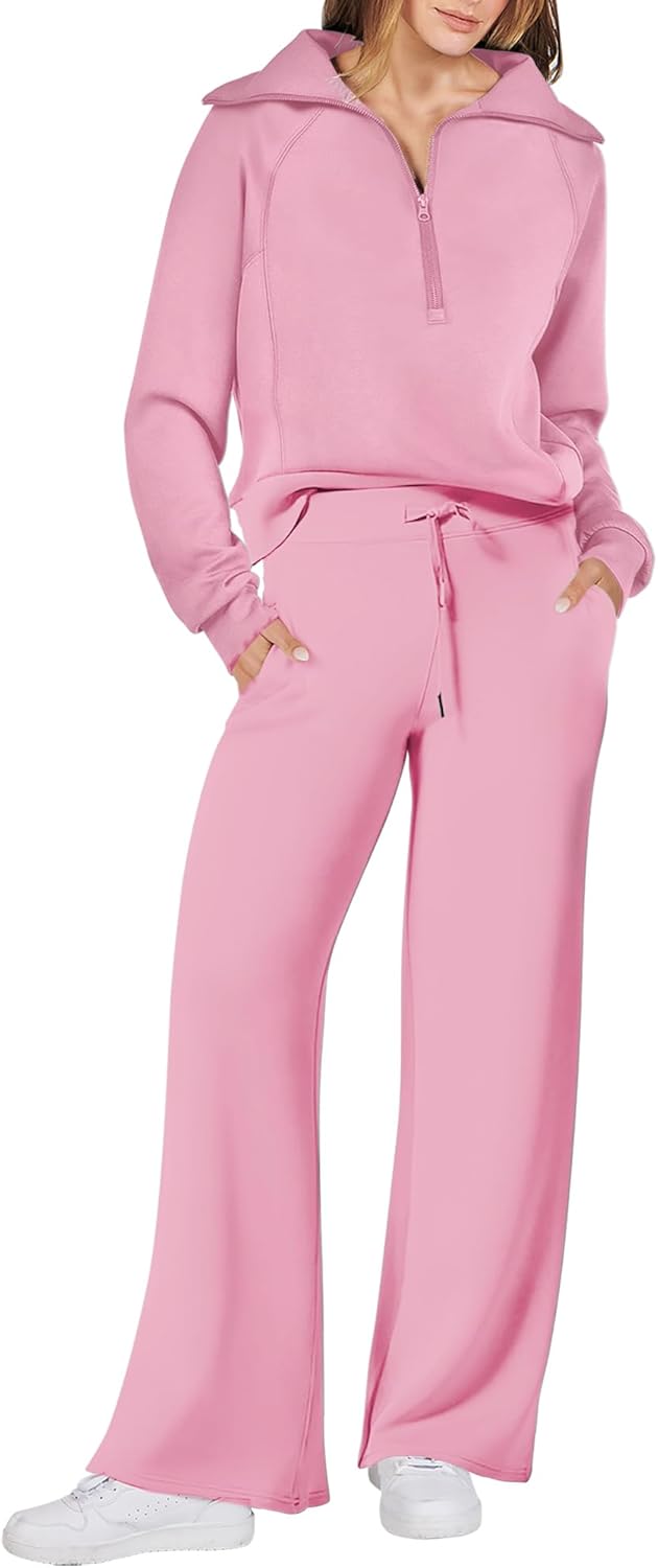 Stylish 2 Piece Outfits for Women - Fall Fashion Lounge Set