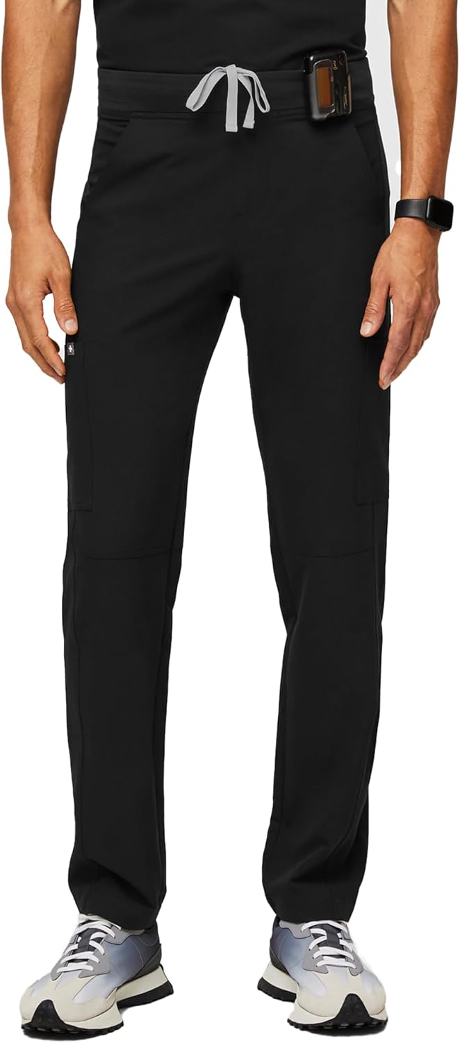FIGS Axim Cargo Scrub Pants for Men with 7 Pockets and Comfort