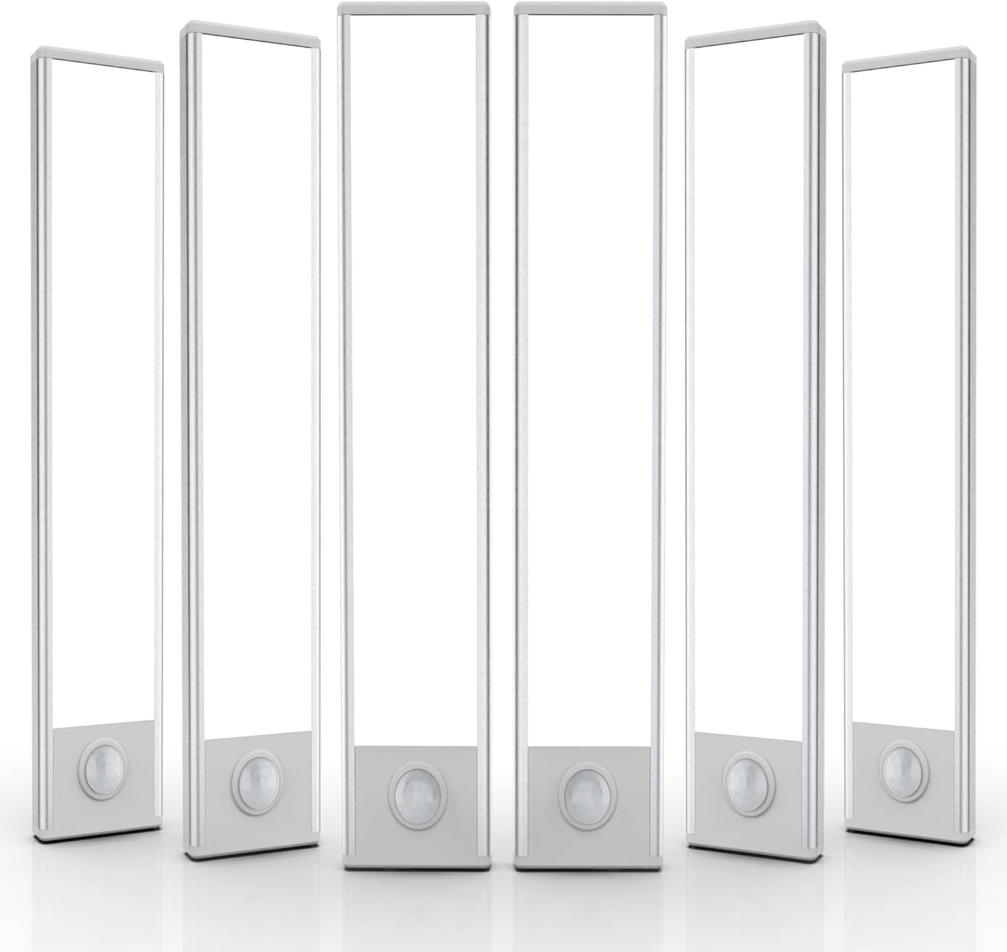 6 Pack Wireless Under Cabinet Lighting with Motion Sensor Features