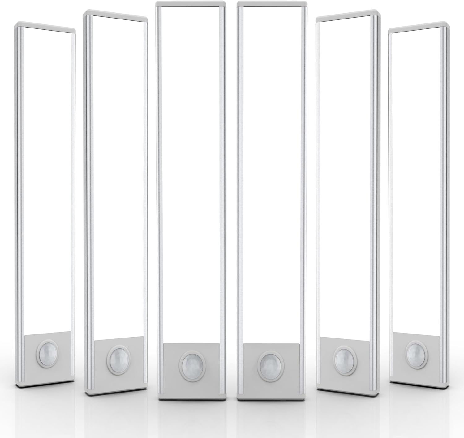 6 Pack Wireless Under Cabinet Lighting with Motion Sensor Features