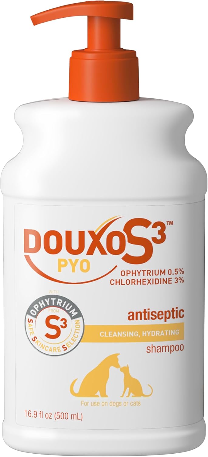 Douxo S3 Pyo Shampoo for Dogs and Cats with Skin Infections