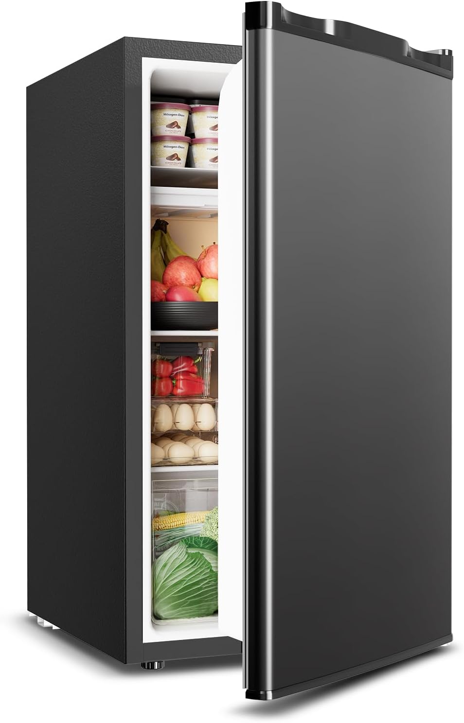 Mini Fridge with Freezer - Compact 3.2 Cu.Ft Refrigerator
