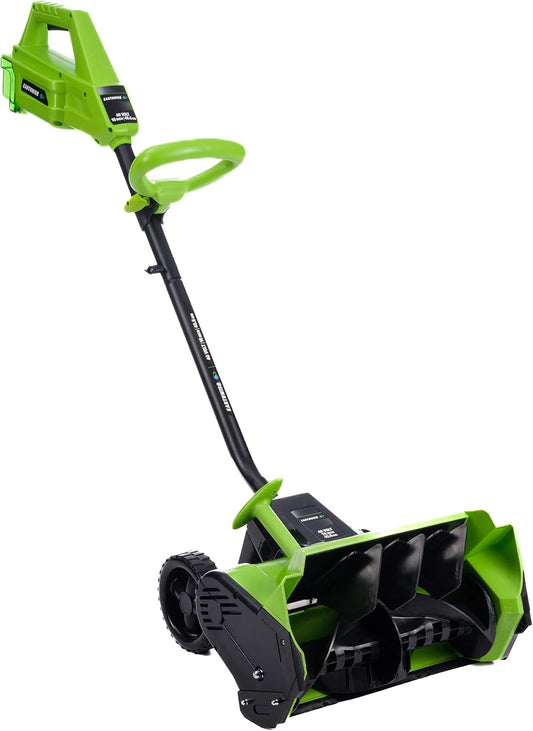 Earthwise 40-Volt Cordless Electric Snow Shovel for Winter Ease