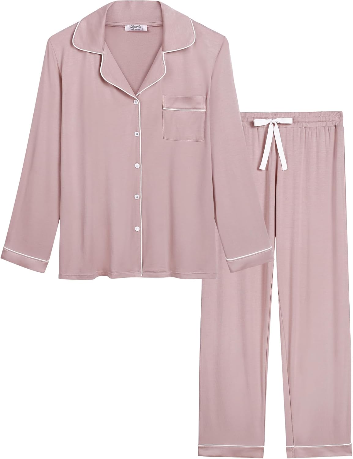 Joyaria Womens Bamboo Viscose Pajama Sets for Ultimate Comfort