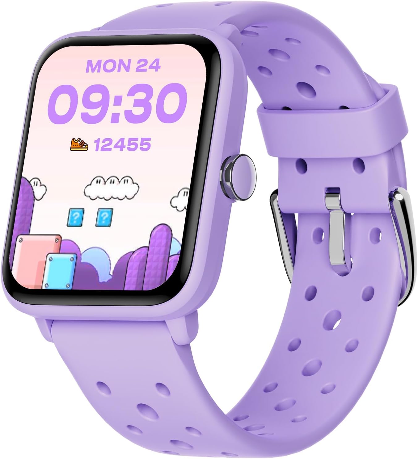 BIGGERFIVE Smart Watch for Kids: Fitness Tracker & Games