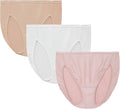 Vanity Fair Women's Illumination Hi Cut Panties 3-Pack - Satin Trim