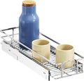 Pull Out Cabinet Organizer Single Tier 9in W x 21in D - Space Saving