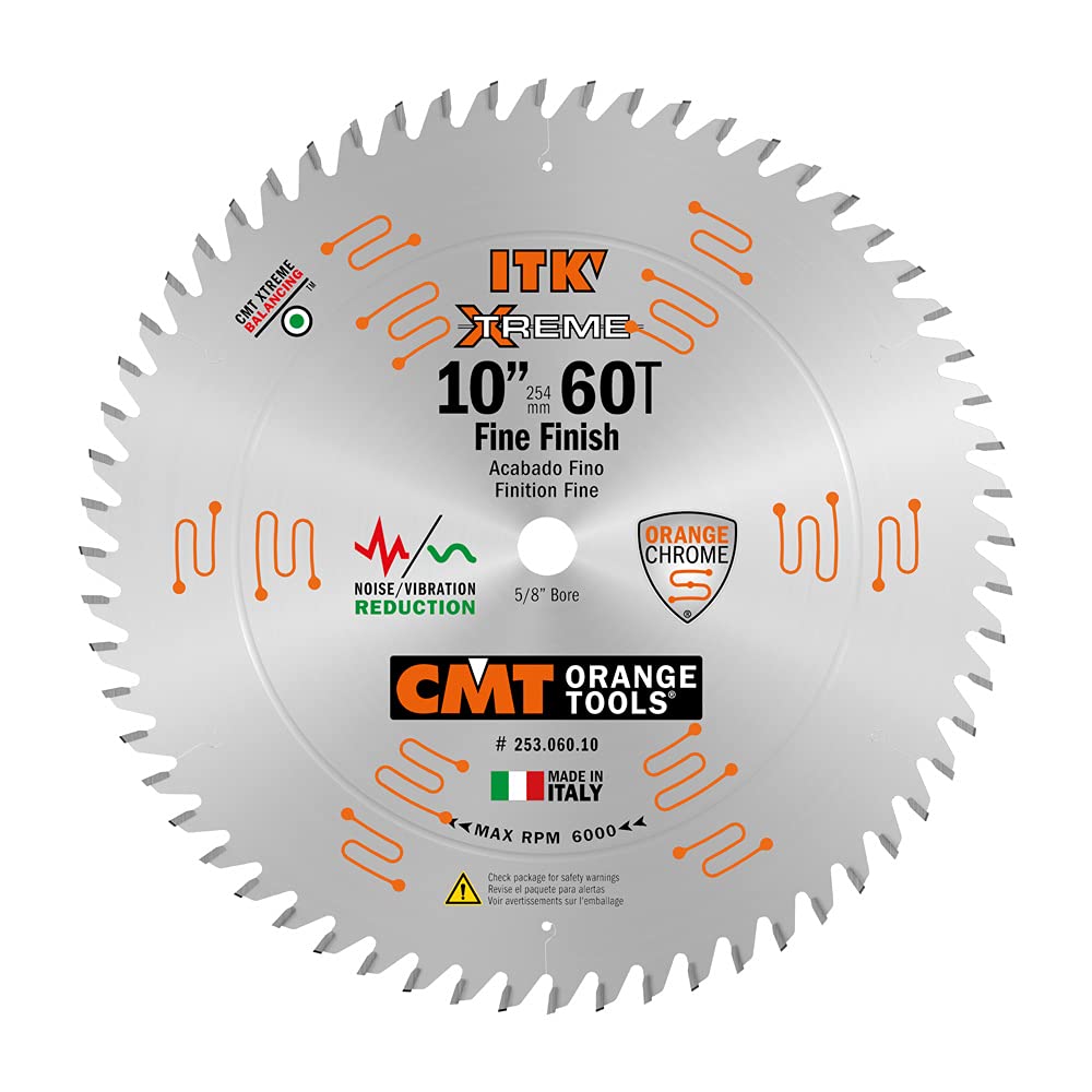 CMT ORANGE TOOLS 253.060.10 ITK Comp Miter 10 in Blade Review
