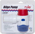 Rule Standard Bilge Pump 27DA - 1100 GPH Reliable 12V Pump