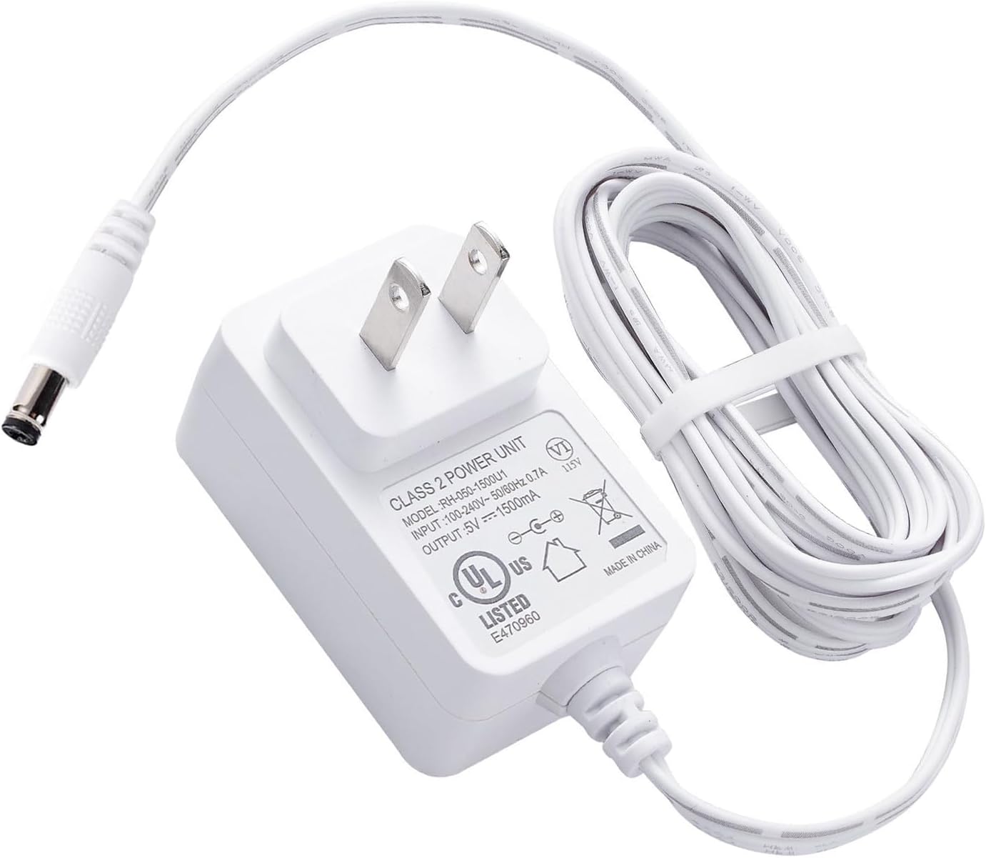 Long Reach Infant Swing Cord - 6.7FT White