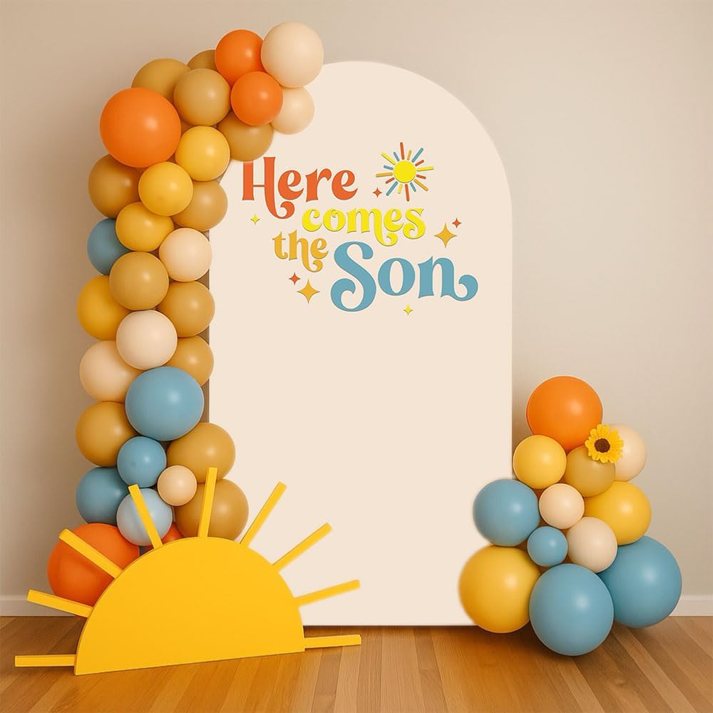 Arch Backdrop Cover for Baby Showers and Birthday Parties