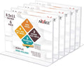 Acrylic Sign Holder 8.5x11 6 Pack Landscape - Clear Double Sided