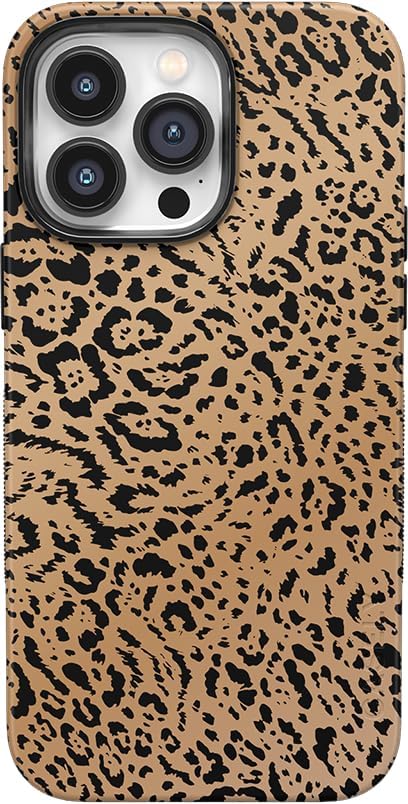 Casely iPhone 14 Pro Case with Jaguar Print for Bold Protection
