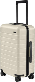Away Carry-On Luggage 22 in Salt White Matte - Lightweight, Durable