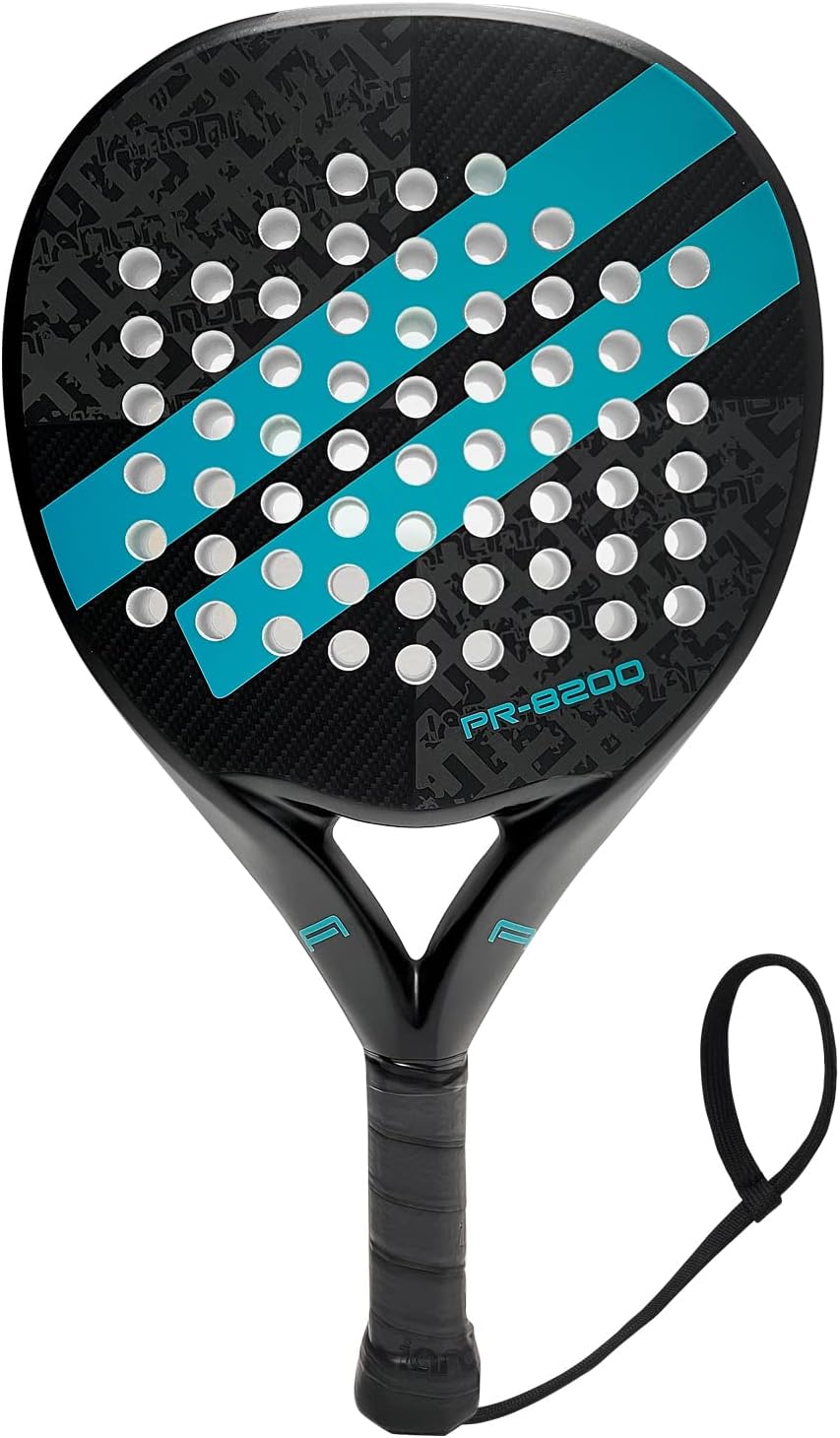 Padel Racket Carbon Fiber Surface with EVA Foam Core for Performance
