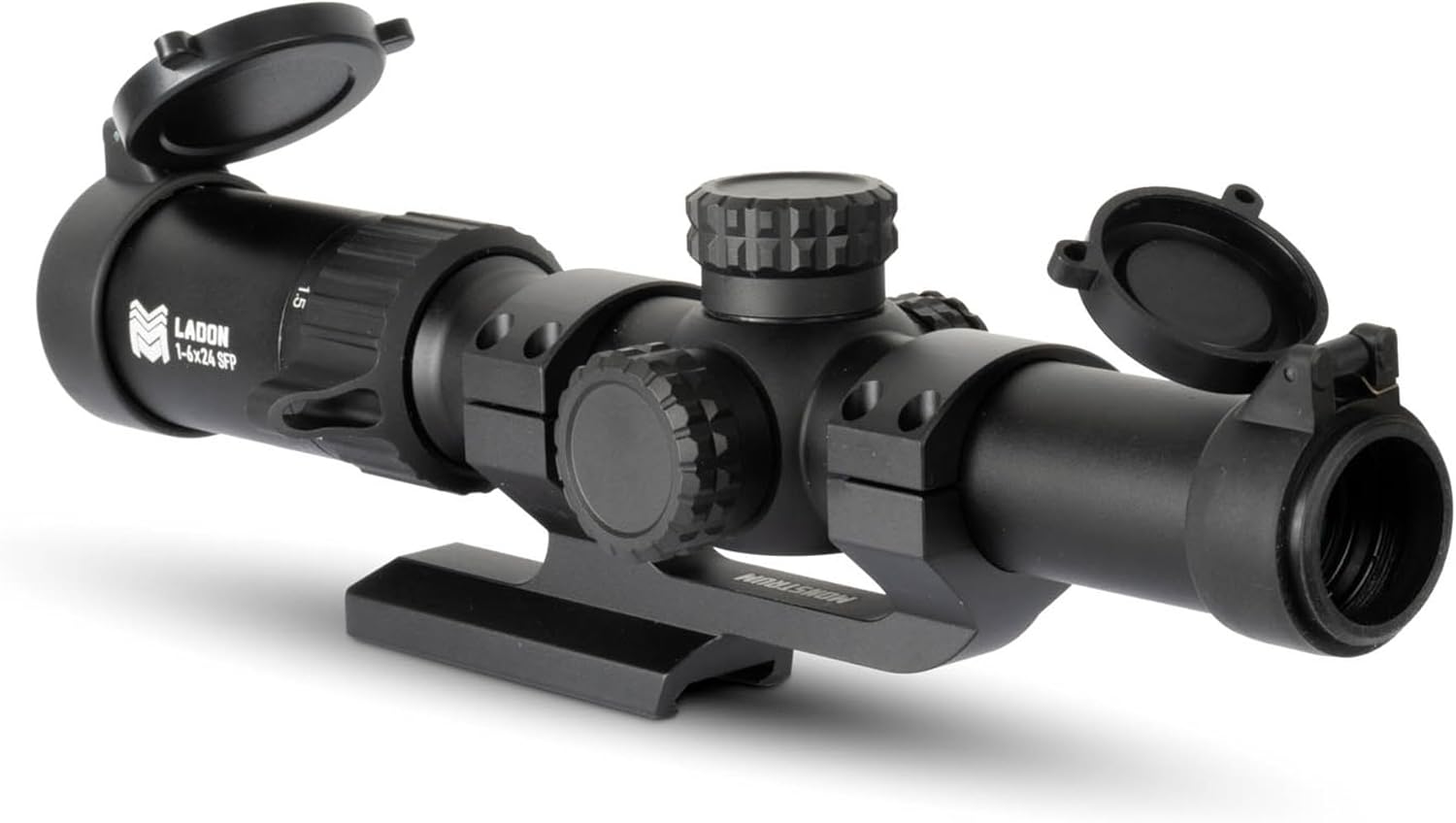 Monstrum Ladon 1-6x SFP LPVO Rifle Scope for Precision Shooting