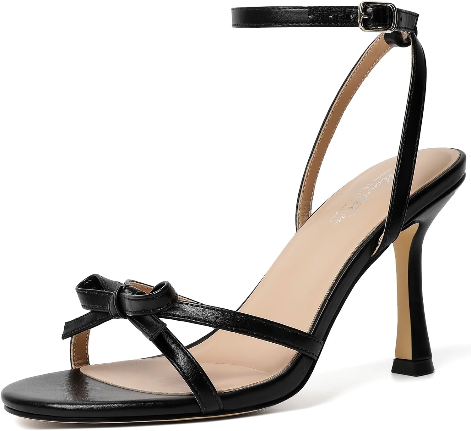 Mostrin Strappy Heels for Women with Cute Bow Design and Comfort